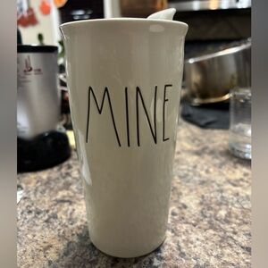 Rae Dunn ceramic Travel Mug